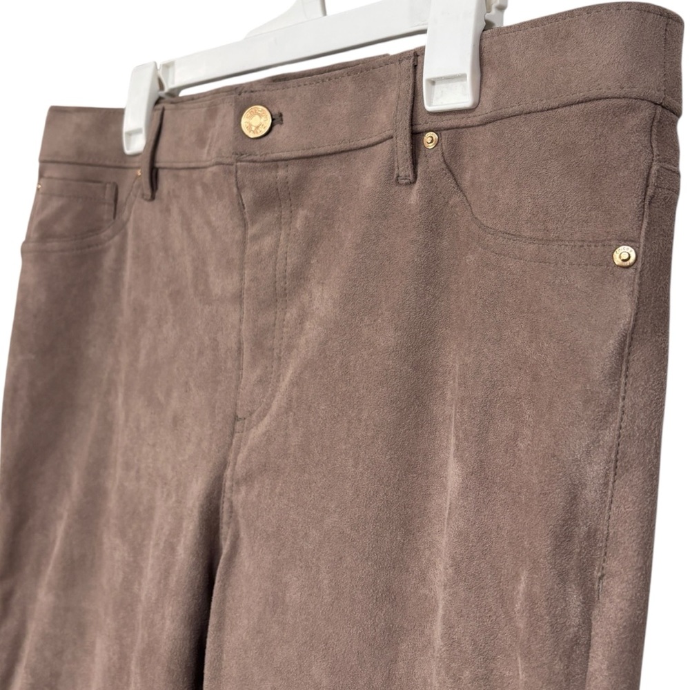 Chico’s The Ultimate Fit Faux Suede Slim Pant NWT 2.5R US 14 Womens - Picture 4 of 14